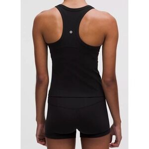 Lululemon Black Racerback Tank Top Women Small Athletic Yoga Gym